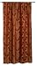 Croscill Carlisle Tailored 54 by 95-Inch Panel Red