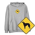 Sweatshirt Heather Gray " Sign Borzoi " Dog