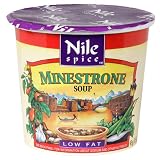 Nile Spice Minestrone Soup, Low Fat, 1.5-Ounce Cups (Pack of 12)