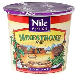 Nile Spice Minestrone Soup, Low Fat, 1.5-Ounce Cups (Pack of 12)