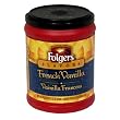 Folgers Flavors French Vanilla Ground Coffee, 11.5-Ounce Tubs (Pack of 6)
