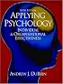Applying Psychology