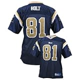 Reebok NFL Equipment St. Louis Rams #81 Torry Holt Navy Youth Replica Football Jersey