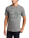 NFL Men's Philadelphia Eagles Short Sleeve Triblend Crew (Steel, Large)