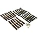 24 Genuine Black & Brown Leather 18mm Watch Bands & 48 Spring Bars
