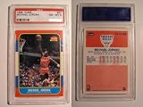 1986 Fleer Premier #57 Chicago Bulls Michael Jordan Rookie PSA 8 Basketball Card