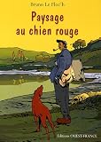 Paysage au chien rouge