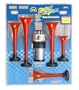 Wolo Model  430 Plastic Five Trumpet Musical Air Horn Kit , Plays DixieLand Song - 12 Volt