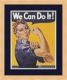 Rosie the Riveter by J. Miller - Framed Artwork
