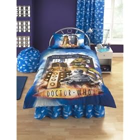 Zap Dr Who Duvet Set, Single