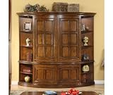 Riverside Delcastle Curved TV Console & Deck 41046-7