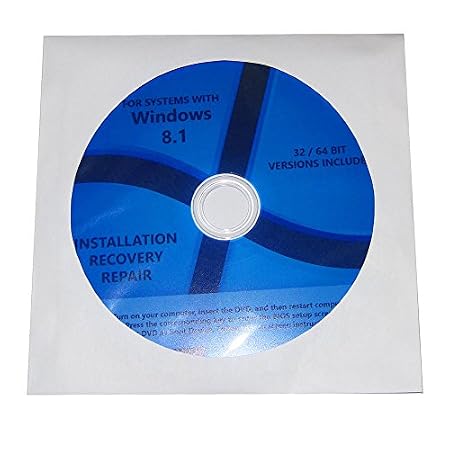 Windows 8.1 All Version Home Pro etc Windows 8 Reinstall Repair System Recovery CD Restore OS Install DVD