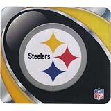 NFL Football Team Logo Vortex Sublimated Mouse Pad - Pittsburgh Steelers
