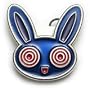 ACID TRIP BUNNY Belt Buckle Punk Funny Evil Kid