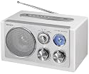 Scott RX 19 Radio-Tuner (UKW-/MW-Tuner, SD/MMC-Kartenleser, USB) weiß