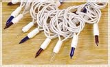 100 Red, White 7 Blue Electric String Lights with White Cord - Indoor and Outdoor 4th of July & Patriotic Decorating