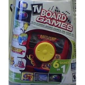 Tv Board Games – Simon, Battleship, Mousetrap, Checkers, Link-a-like, Roll Over