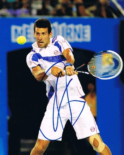 NOVAK DJOKOVIC - Tennis Star AUTOGRAPH Signed 8x10 Photo