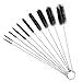 Dxg 8.2 Inch Nylon Tube Brush Set Cleaning Brush Set for Drinking Straws, Glasses, Keyboards, Jewelry Cleaning, Set of 20