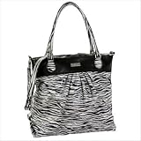 Tote Around Pod Color: Leopard Black and White