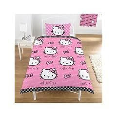 Hello Kitty Polka Dot Single Duvet Cover Bedding Set