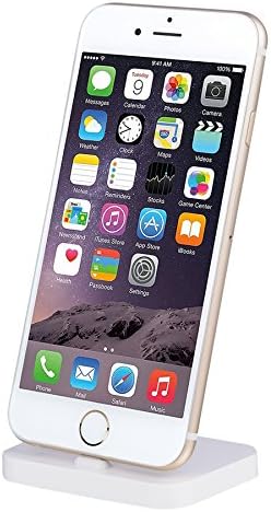 iPhone Charging Dock Station, TRYITT Lightning Charging Dock for Apple iPhone 6 6S Plus 5 5S with Retail Packaging (White)