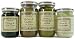 La Favorita Spreads assortment sampler: 4 jars of spread including artichike garlic cream, balsamic onion cream, eggplant and olive cream and black olive cream