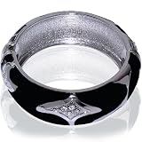 Hinged Bangle Bracelet-Black Color with CZ stones & metal accent