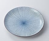 千段十草7.0皿　【パスタ皿　美濃焼】