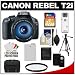 Canon EOS Rebel T2i 18.0 MP Digital SLR Camera Body & EF-S 18-135mm IS Lens (Black) with 32GB Card +