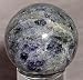 Iolite in Quartz Natural Crystal Sphere-India