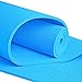 YogaAccessories (TM) 1/4'' Extra Thick High Density Yoga Mat (Phthalate Free) - Light Blue