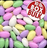 Assorted Jordan Almonds 10 lbs bulk