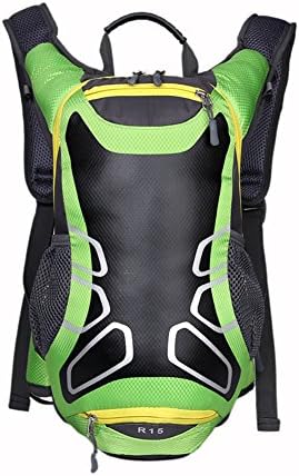 Outdoor Waterproof Backpack for Cycling Camping Hiking 15L (Green)