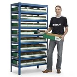 Review BiGDUG CBK2 / Storage Bay complete with 32 x C4520 cardboard bins
