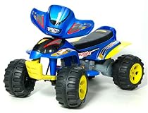 Quad Bike Battery Powered Ride-On - Blue