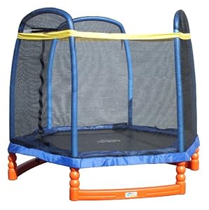 SkyBound(TM) Super 7 Trampoline. The Perfect Kid's Indoor/Outdoor Trampoline Measuring 7 Ft.