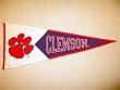 Clemson University Tigers Mascot - Classic NCAA College (Pennants)