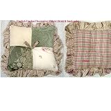 Crown Crafts English Garden Decorative Pillow