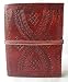 Incredible Indian Art Classic Embossed Leather Journal Diary (handmade) With Leather Strap Closure - 6x4 Inch RS.3043.00