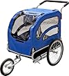 Blue Dog Bike Trailer / Stroller Combo