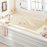 American Standard Cadet 6-Feet by 42-Inch Whirlpool with Everclean and Hydro Massage System-I