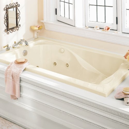 American Standard Cadet 6-Feet by 42-Inch Whirlpool with Everclean and Hydro Massage System-I