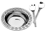 Wilton Armetale Reggae 3-Piece Medium Bowl Salad Set
