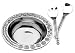 Kitchen & Housewares : Wilton Armetale Reggae 3-Piece Medium Bowl Salad Set