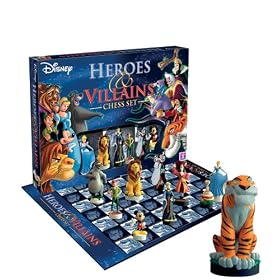 Disney Heroes & Villains Chess Set