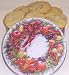 Gourmet Food : Scott's Cakes 1 lb. Almond Cookies in a Classic Wreath Tin