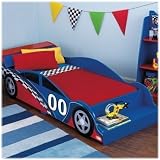 KidKraft Racecar Toddler Bed