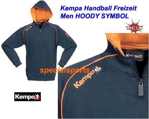 Kempa Handball Freizeit Men Kapuzentop Symbol, marine