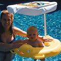 Floating Duck Baby Seat With Shade Top